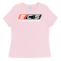 Bubblegum Pink ecs tuning Ladies Tee - artisFamous