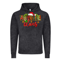 Vintage Black christmas auntie claus Vintage Hoodie - FaDigitalArtStudio