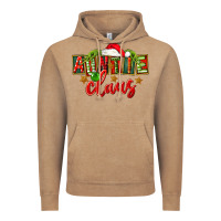 Vintage Coffee christmas auntie claus Vintage Hoodie - FaDigitalArtStudio