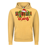 Vintage Mustard christmas auntie claus Vintage Hoodie - FaDigitalArtStudio