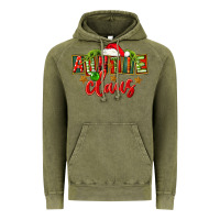 Vintage Olive christmas auntie claus Vintage Hoodie - FaDigitalArtStudio