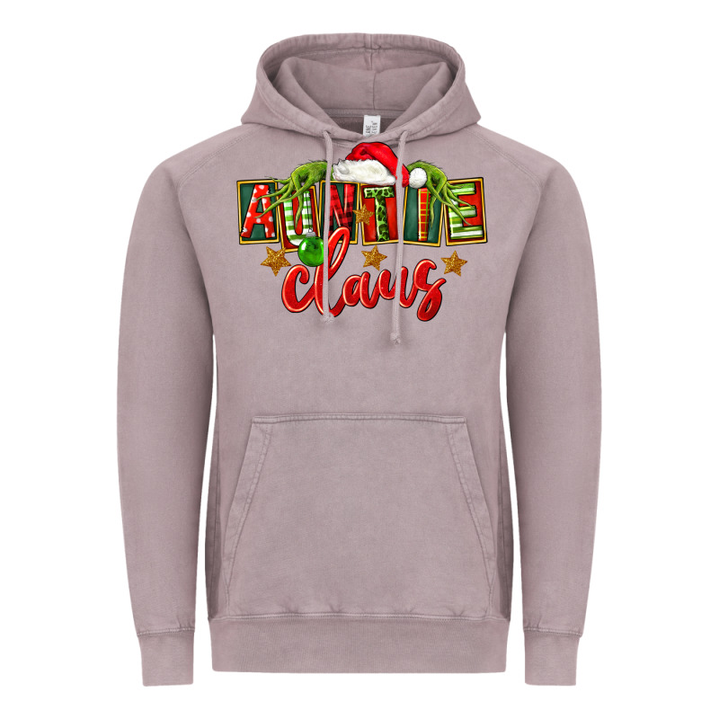 Christmas Auntie Claus Vintage Hoodie by FaDigitalArtStudio | Teevron