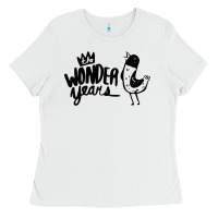 White The Wonder Years Ladies Tee - artisFamous