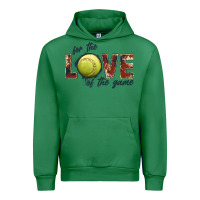 Emerald softball love of the game Urban Hoodie - JahusDesignShop