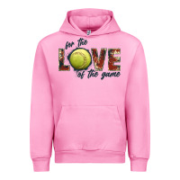 Fuchsia Pink softball love of the game Urban Hoodie - JahusDesignShop