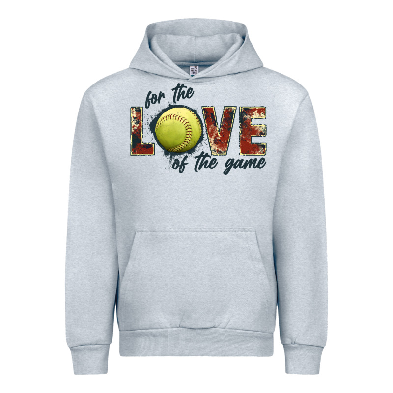 Softball Love Of The Game Urban Hoodie by JahusDesignShop | Teevron