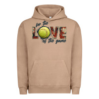 Pigment Burro softball love of the game Urban Hoodie - JahusDesignShop