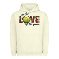 Pigment Pistachio softball love of the game Urban Hoodie - JahusDesignShop