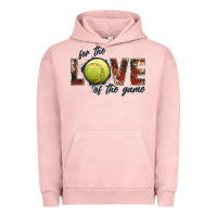 Pigment Salmon softball love of the game Urban Hoodie - JahusDesignShop
