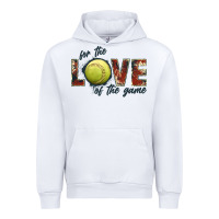 White softball love of the game Urban Hoodie - JahusDesignShop