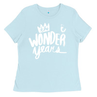 Baby Blue The Wonder Years Ladies Tee - artisFamous