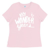 Bubblegum Pink The Wonder Years Ladies Tee - artisFamous