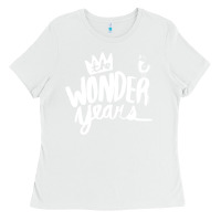 White The Wonder Years Ladies Tee - artisFamous