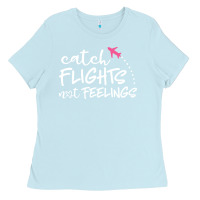 Baby Blue flights Ladies Tee - artisFamous