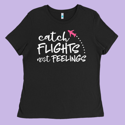 Flights Ladies Tee Designed By Artisfamous