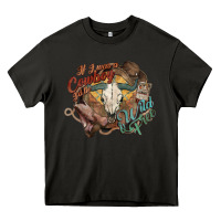 Asphalt Cowboy wild and free western Heavy Core Tee - HowdyJamesFarm