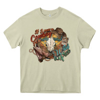 Mossy Cowboy wild and free western Heavy Core Tee - HowdyJamesFarm
