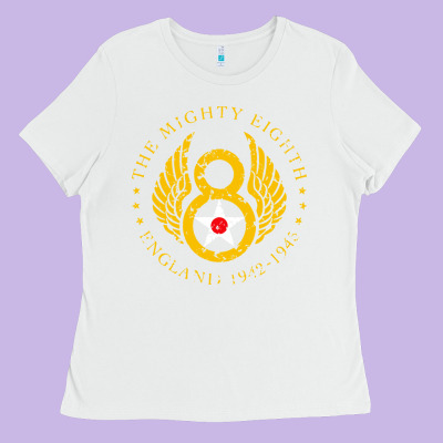 Mighty Eighth   8th Anniversary Ladies Tee Designed By Artisfamous