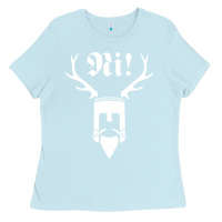 Baby Blue monty comedy python Ladies Tee - artisFamous