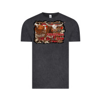 Vintage Black all i want for christmas is a cow Vintage Tee - RanaPortraitStore