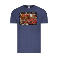 Vintage Denim all i want for christmas is a cow Vintage Tee - RanaPortraitStore