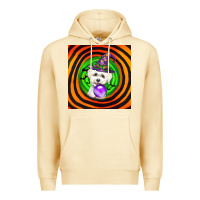 Pina Colada halloween bichons frise dog Premium Hoodie - LillyAllenDesigns