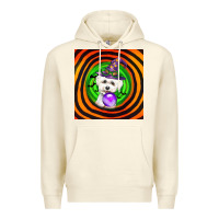 Sandshell halloween bichons frise dog Premium Hoodie - LillyAllenDesigns