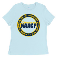 Baby Blue naacp Ladies Tee - artisFamous