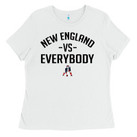 White new england Ladies Tee - artisFamous