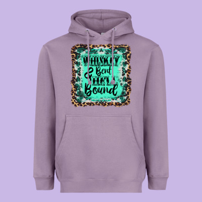 Whiskey Bent Hell Bound Heavyweight Hoodie Designed By Adodesignshop