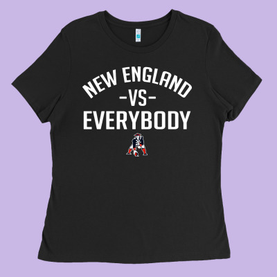 New England Everybody Ladies Tee Designed By Artisfamous