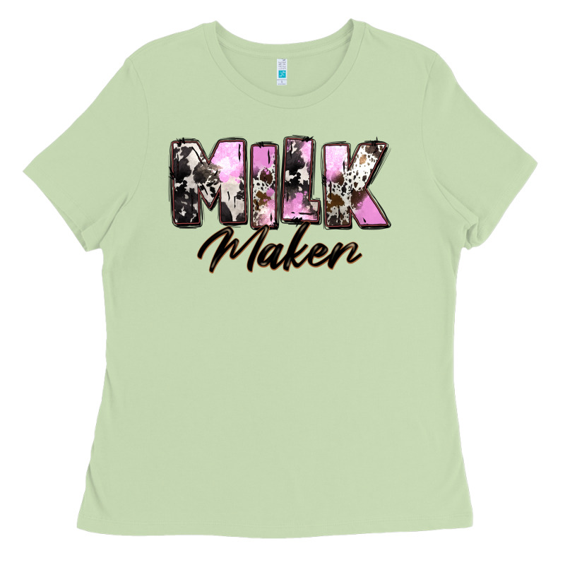 Milk Maker Mother's Day Ladies Tee by CowGirlArtShop | Teevron