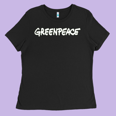 Greenpeace Ladies Tee Designed By Artisfamous