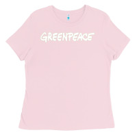 Bubblegum Pink Greenpeace Ladies Tee - artisFamous