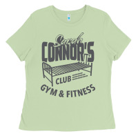 Matcha Sarah Connor's Club - Gym & Fitness Ladies Tee - artisFamous