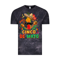 Cloud Black My first cinco de mayo Vintage Tee - FaDigitalArtStudio