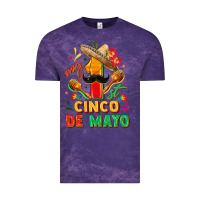 Cloud Purple My first cinco de mayo Vintage Tee - FaDigitalArtStudio