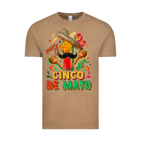 Vintage Coffee My first cinco de mayo Vintage Tee - FaDigitalArtStudio