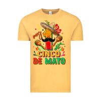 Vintage Mustard My first cinco de mayo Vintage Tee - FaDigitalArtStudio