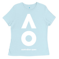 Baby Blue australian open Ladies Tee - artisFamous
