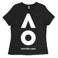 Black australian open Ladies Tee - artisFamous