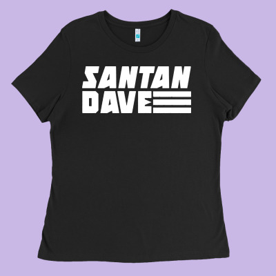 Santan Dave Ladies Tee Designed By Artisfamous