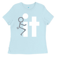 Baby Blue it funny adult tshirt funny Ladies Tee - artisFamous