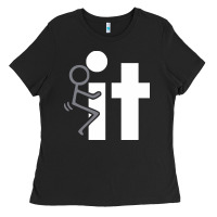 Black it funny adult tshirt funny Ladies Tee - artisFamous