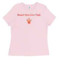 Bubblegum Pink toronto kawhi board man gets paid Ladies Tee - artisFamous