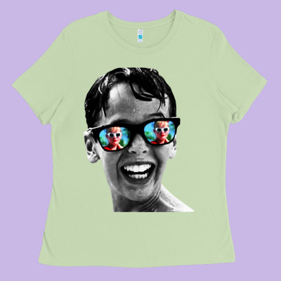 Squints Ladies Tee Designed By Artisfamous