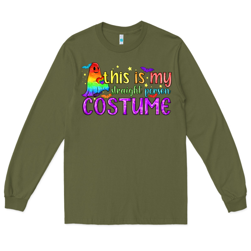 This Is My Straight Person Costume Pride Lgbtq Long Sleeve Tee by BundleAndBundleShop | Teevron
