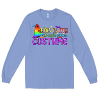 Colony Blue This is my straight person costume pride LGBTQ Long Sleeve Tee - BundleAndBundleShop