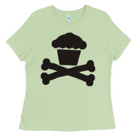Matcha johnny cupcakes funny skull Ladies Tee - artisFamous