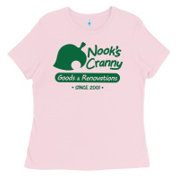Bubblegum Pink Nook's Cranny Ladies Tee - artisFamous